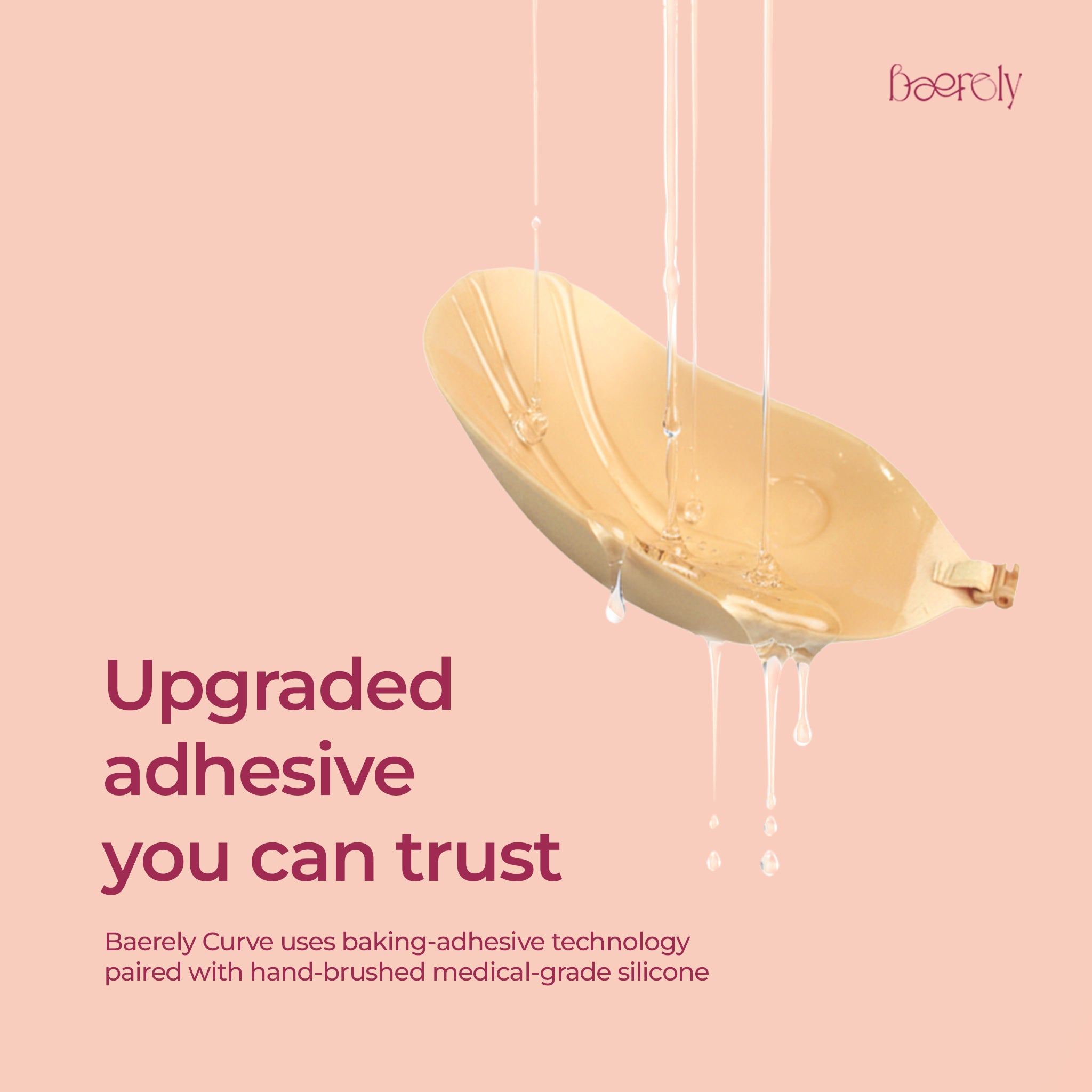 Baerely Curve Adhesive Strapless Bra